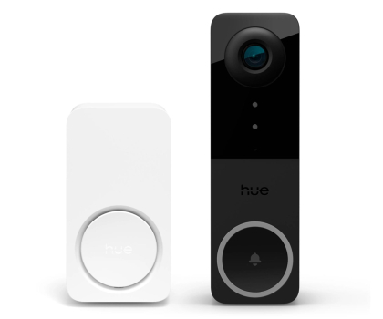Zestaw Smart Home Philips Hue zestaw Secure: Hue Chime inteligentny dzwonek do drzwi + Hue
